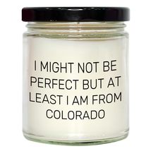 Colorado Proud 9oz Vanilla Soy Candle Gift from Friends for Birthday Celebration - $24.45