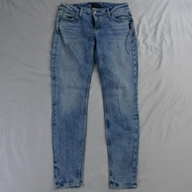 Silver 27 x 29 Avery Skinny Light Wash Stretch Denim Womens Jeans - £19.66 GBP