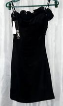 NWT XOXO Black Club Dress Size Junior Small Short Waist 24 Inches - £19.73 GBP
