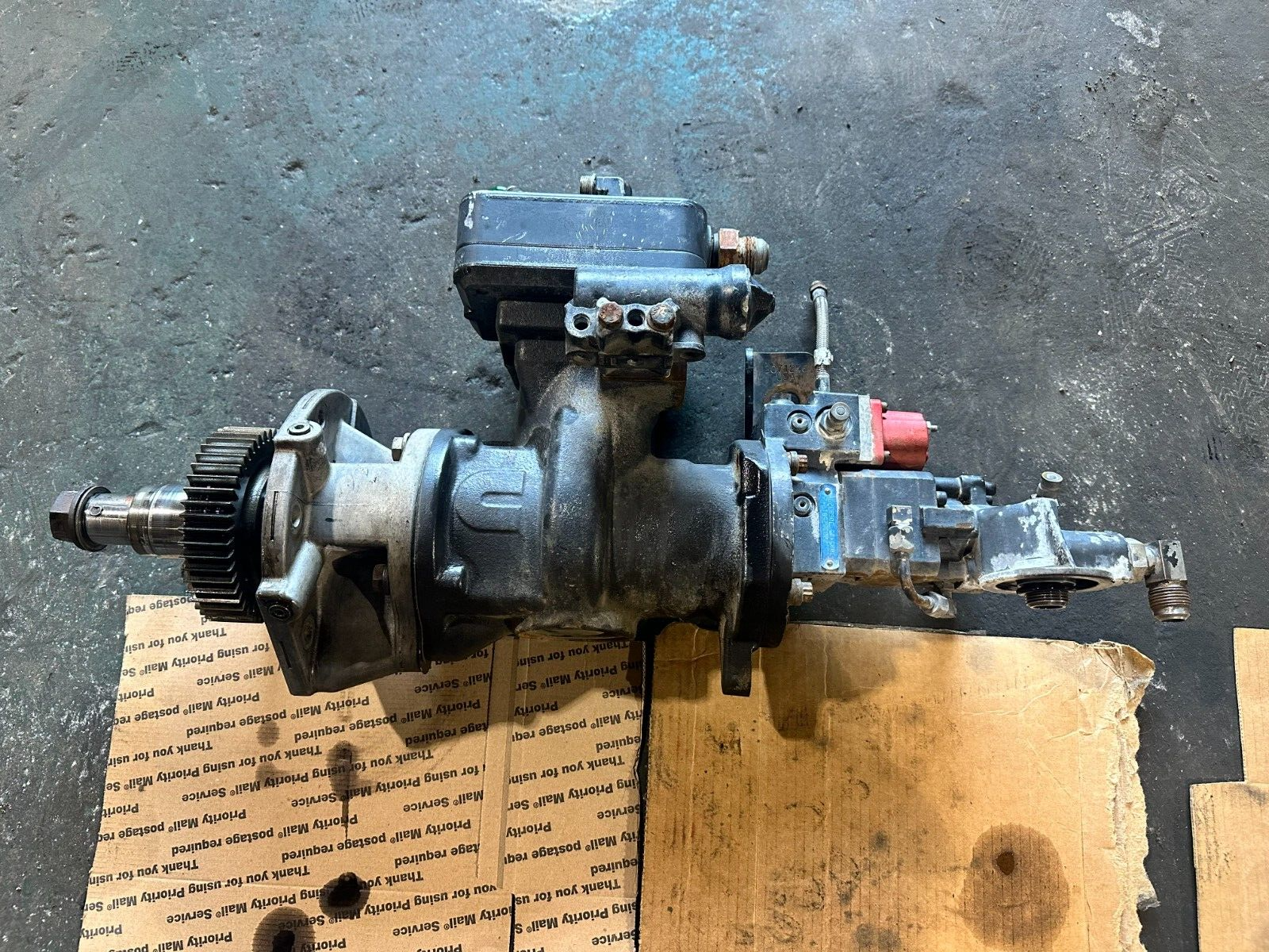 2001 Cummins N14 Diesel Air Compressor 4318214 Fuel Pump 3068329 Assembl... - $1,460.98