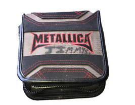Metallica Vintage BioWorld Merch. CD Zip-Up Carrying Case - $12.08