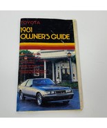 1981 Toyota Owner&#39;s Guide Vintage Automobile Booklet Car - $5.62