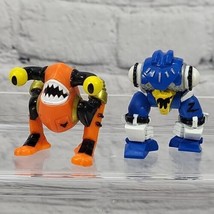 Vintage 90s Z-Bots Micro Machines Burger King Toys Lot Of 2 Jawbreaker Bug-Eye  - £9.18 GBP