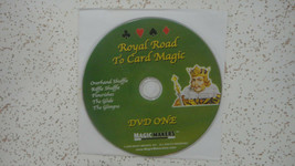 Royal Road To Card Magic Magical Tricks Trick Cards Course Dvd #1 Only. Loo K! - £4.00 GBP
