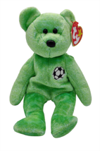 Ty Beanie Baby Kicks The Bear Collectible Plush Retired Vintage Original... - £7.53 GBP