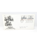 American Architecture Official First Day Issue Oct. 9th, 1980 Stamped En... - $12.17 CAD