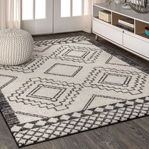 Bohemian Farmhouse Rustic Geometric Easy-Cleaning Bedroom Kitchen Living, Rug - £106.96 GBP