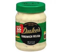 Duke&#39;s Sandwich Relish, 16 oz, (3 pack) - $25.72