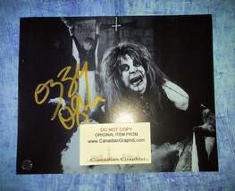 Ozzy Osbourne Hand Signed Autograph 8x10 Photo COA - £150.50 GBP