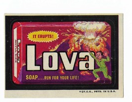 Topps Wacky Packages 1973 3rd ser. Lova Soap tan back Lava Soap parody o... - $14.99