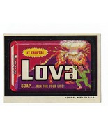 Topps Wacky Packages 1973 3rd ser. Lova Soap tan back Lava Soap parody o... - $14.99