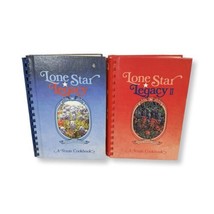 Vintage Texas Cookbooks Lone Star Legacy I &amp; II - Lot of 2 - VGUC - £11.33 GBP
