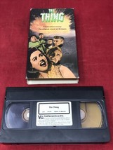 The Thing - VHS Uncut Original Sci Fi Horror James Arness Howard Hawks V... - £7.52 GBP