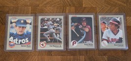 1983 Fleer Baseball Card Lot- Pete Rose - Nolan Ryan - Cal Ripken Jr - Rod Carew - £14.64 GBP