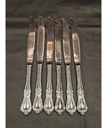 (6) Dinner Knives Wallace Ashford Stainless Flatware - $40.34