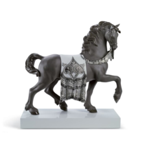 Lladro 01007168 A Regal Steed Horse Sculpture New - $2,474.00