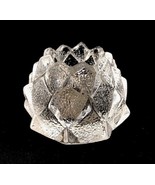 Orrefors Sweden Firefly Artichoke Crystal Votive Candleholder Berit Joha... - $26.77 CAD