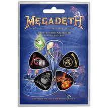 Megadeth Rust In Peace 2021 Plectrum Pack (5) Official Merchandise Sealed - $7.03