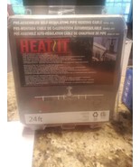 Heat It 24 Ft Water Pipe Roof Winter Weatherizing Heating Cable JHSF 24&#39;... - $44.55