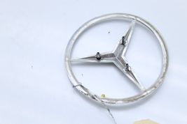 86-95 MERCEDES-BENZ W124 REAR TRUNK LID CHROME BADGE Q1383 image 7