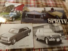 Austin America Original Vintage Car Sales Brochure Catalogs Pictures For... - $9.99