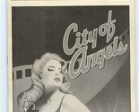 City of Angels Playbill James Naughton Gregg Edelman Rene Auberjonois  - $13.86