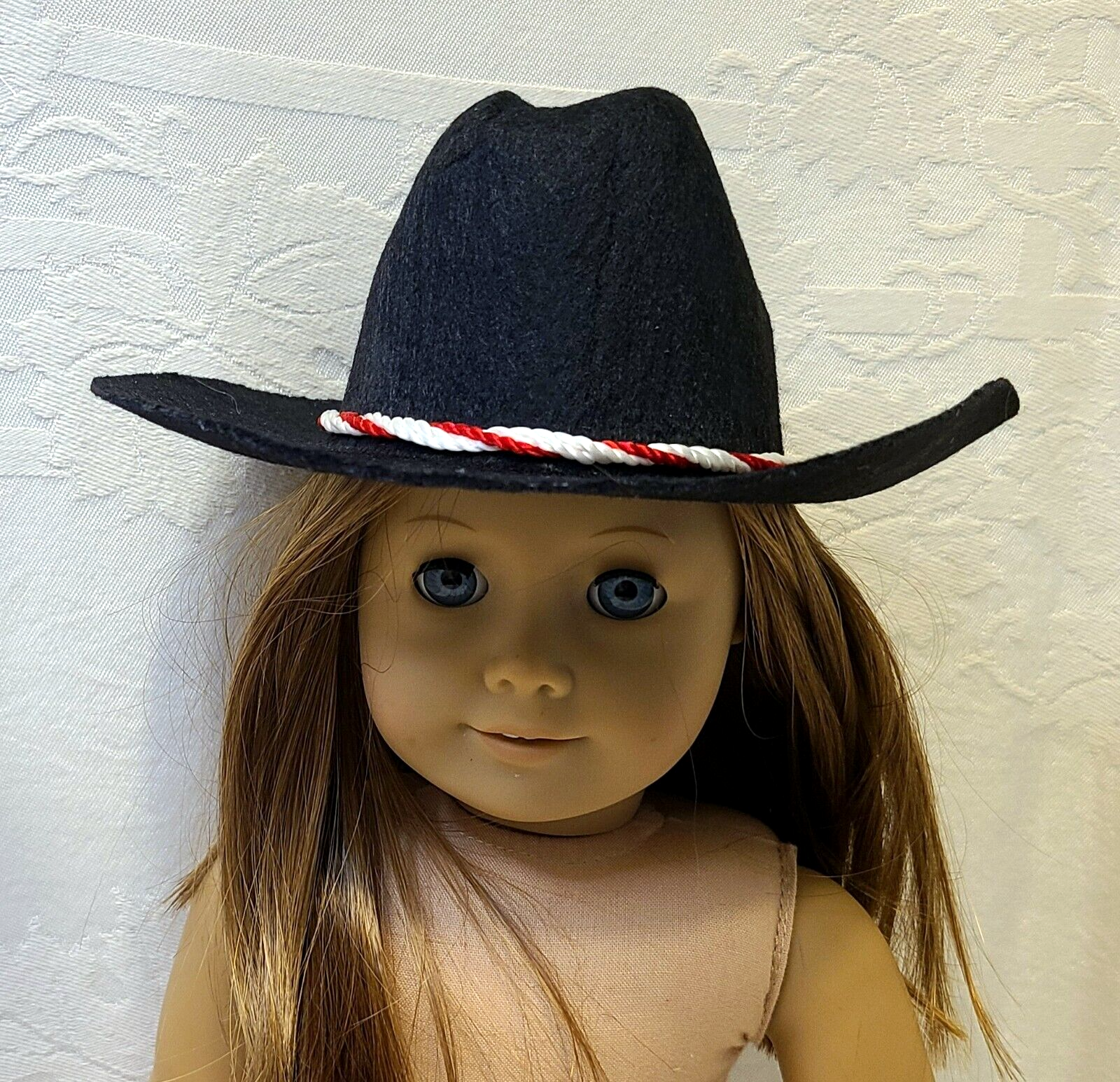 Black Western COWBOY HAT ~ Danbury Mint ~ for 18" American Girl Dolls ~ New - $8.90
