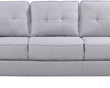 US Pride Furniture Sofas, Light Gray - $588.99
