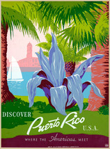 Designer decoration Poster.Puerto Rico Travel.Room art decoration print.... - £13.98 GBP+