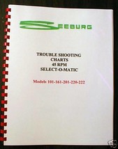 Seeburg 101-161-201-220-222 models Troubleshooting Manu - £15.58 GBP