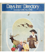 1982 Days Inn Hotels Motels Directory Booklet Vintage Accommodations F12 - $28.11 CAD