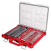 Milwaukee PACKOUT 1/4 and 3/8 in. drive Metric and SAE 106 Piece Mechanics - $359.95