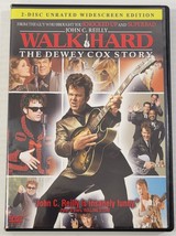 M) Walk Hard-The Dewey Cox Story DVD 2008 2-Disc Set Unrated Widescreen Edition - £3.94 GBP