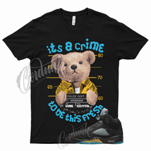 CRIME T Shirt to Match 5 Aqua Black Aquatone Taxi Yellow Pollen V Tone - £18.44 GBP+