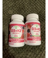 D3 K2 with Calcium Two Bottles - $61.53 CAD