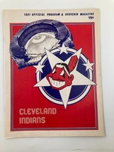 1981 MLB Cleveland Indians Official Program and Souvenir Magazine - $14.20