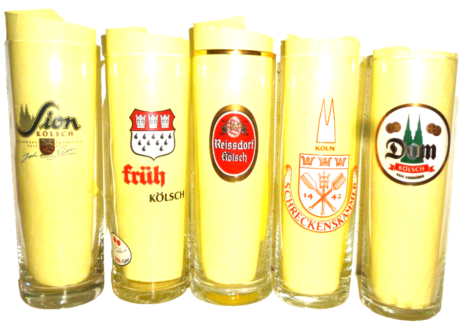 25 Kolsch Variety-22 Dom Sester Germania Ganser Romer Fruh German Beer G... - $89.95