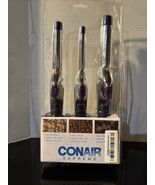 Conair Supreme Triple Value Pack Curling Irons, Purple/Silver, Pack of 3... - $16.09