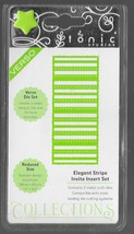 Tonic Studios. Elegant Stripe Invite Insert Die Set. Die Cutting Cardmaking - £4.94 GBP