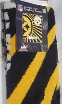 Pittsburgh Steelers 50&quot; by 60&quot; Sherpa Throw Blanket - NFL - $21.33