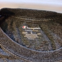 Champion Authentic Athletic WVU Men's Gray T-Shirt Long Sleeve Size Large  image 4