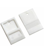 100 Tile WEDGE SPACERS 1/8&quot; 3mm Two 2 Sided WHITE Plastic shims spacer T... - $32.01 CAD