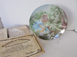R.J. ERNST COLLECTOR PLATE STOP AND SMELL THE ROSES SEEMS LIKE YESTERDAY... - $74.11 MXN