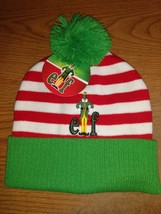 Buddy the Elf Movie Green Pom Beanie Winter Christmas Knit Hat Toboggan Unisex - £13.68 GBP