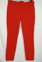 Banana Republic Women&#39;s Sloan Fit Orange Textured Slim Ankle Pants Size 0 - £19.67 GBP