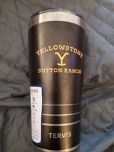 Yellowstone 20 oz Tervis Steel Tumbler Dutton Ranch  - £25.10 GBP