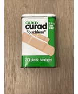 Vintage Curity Curad Flexible &quot;Ouchless&quot; Bandage Tin - Empty Excellent C... - €8,62 EUR