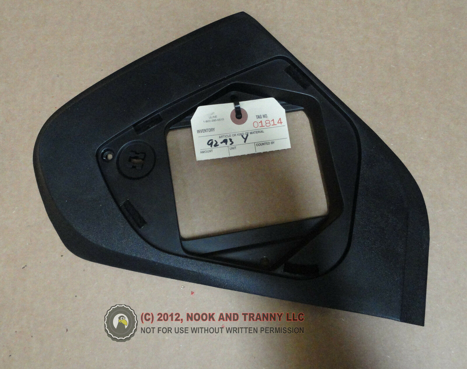 90-93 C4 Corvette Dash Trim Fuse Box Opening Panel Side Cover Shroud USE... - $20.00