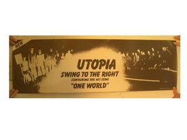 Utopia Poster Swing To The Right Todd Rundgren - £39.49 GBP