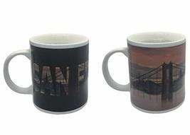 Color Changing! City Skyline ThermoH Exray Ceramic Coffee Mug (San Franc... - $12.73